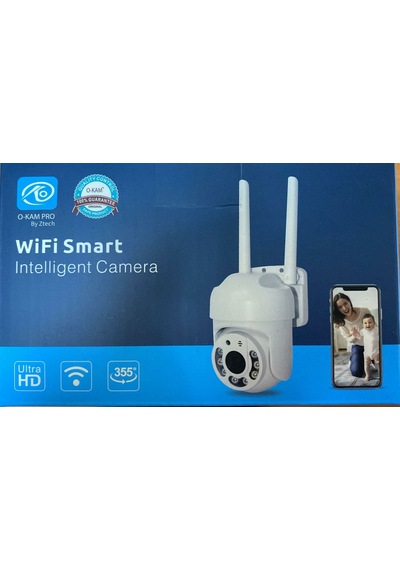 O-kam 3031 Tek Lens Wifi 360 Derece Ses+mikrofon 3mp Ptz Kamera