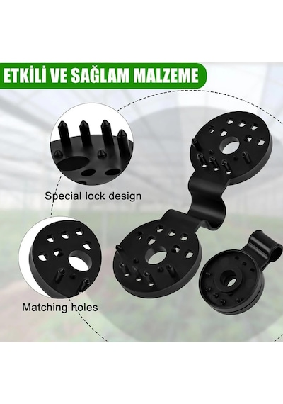 Gölgeleme Tülü Sabitleme Klipsi 10adet