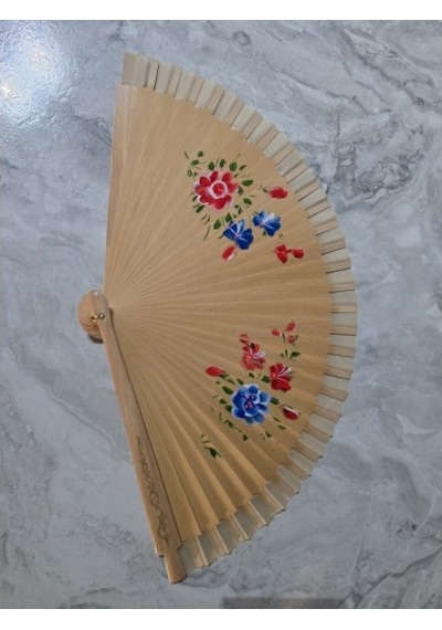 Bambu Çift Taraflı Yelpaze 12'li Paket