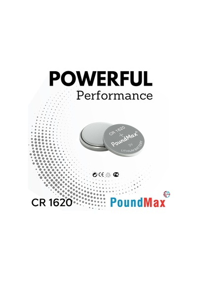 Lexroo 5 Adet 1620 Cr1620,dl1620 3v Düğme Pil