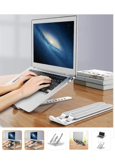 Buffer Destek Tabanı Katlanabilir Taşınabilir Laptop Yükselti