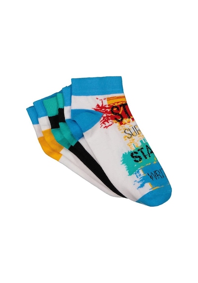 Civil Boys Surfing 3'lü 2-12 Yaş Erkek Patik Çorap - Standart