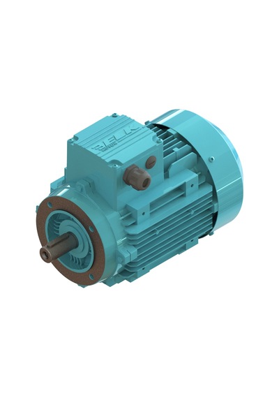Elk 0.37kw 1/2hp 3000d 2el071m2a-b14 380v Trifaze Elektrik Mot...