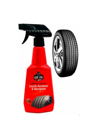 Gd24 Lastik Parlatıcı Sprey - 500 Ml Gd24 Lastik Parlatıcı Sprey - 500 Ml