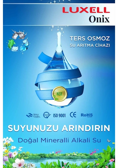 Luxell Lxs-p0 Luxell Onix Su Arıtma Sistemi Pompasız