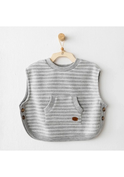 Andywawa Vest Casual Bebek Yelek Ac26214 Gri