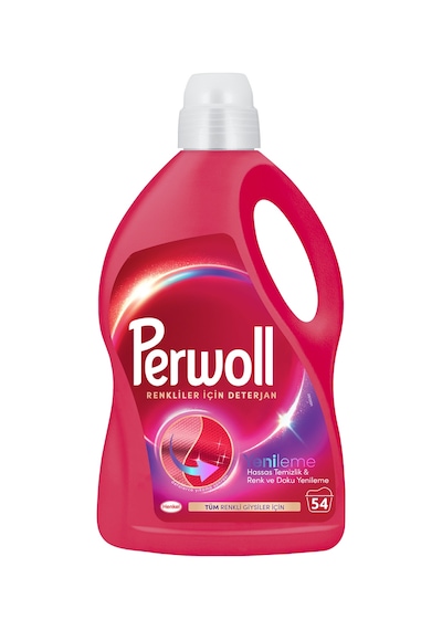 Perwoll Renkli Yenileme Hassas Bakım Sıvı Çamaşır Deterjanı 2 x 2970 ML