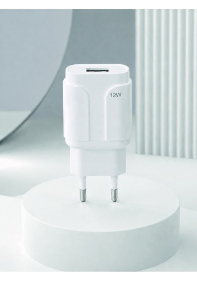 Pratik Ve Kompakt Tasarımlı 12w Usb Telefon Şarj Adaptörü 0