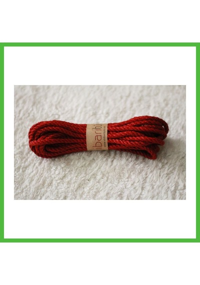 Vaveni Shibaritürk Kırmızı Jüt Bondage Ipi 8mm/8mt Arz