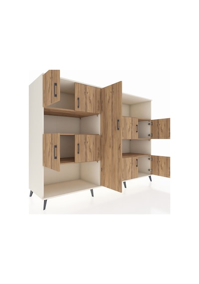 Kronos Dolap 10 Raflı 9 Kapaklı 220x59x163 Aytaşı-çam Atlas Çam - Aytası Kronos Dolap 10 Raflı 9 Kapaklı 220x59x163 Aytaşı-çam Atlas Çam - Aytası