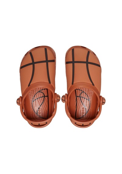 Crocs Classic Basketball Clog T Çocuk Terlik-5924 Kiremit