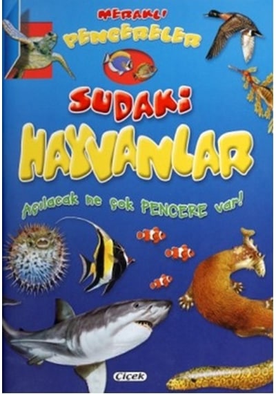 Meraklı Pencereler-Sudaki Hayvanlar- Çiçek Yayıncılık