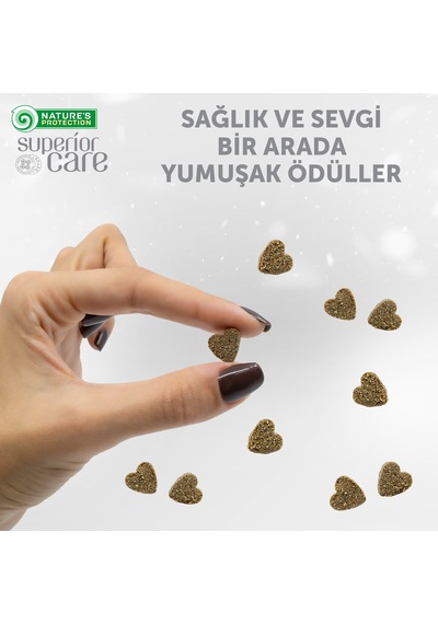 Nature S Protection Superior Care Beyaz Tüylü Köpekler İçin Ringa Balıklı Bağışıklık Destekli Köpek Ödülü 150g