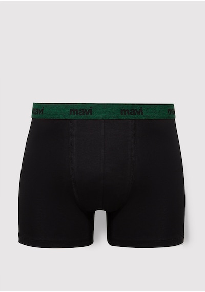 Mavi - 3Lü Siyah Basic Boxer Seti 0911408-85585