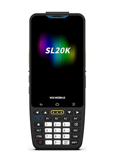 M3 Mobile Sl20k, Android 13, Wifi, Bluetooth, 4&amp Quot Dokunmatik Ve Tuşlu Ekran, 4 Gb Ram, 64 Gb Rom, 2d Karekod, El Terminali Kılıf Ve Ekran Koruyucu Dahil
