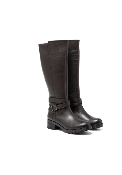 Çizme Kadın Sr-26990-1 John May Kahve