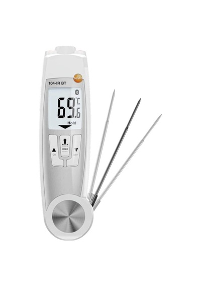 Testo 104-ır Bluetooth Kızılötesi Ve Batırma Termometresi