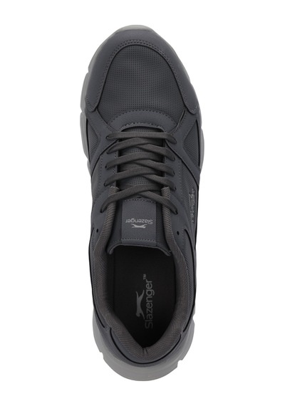 Slazenger Pera Büyük Beden Erkek Koyu Gri Sneaker Koyu Gri