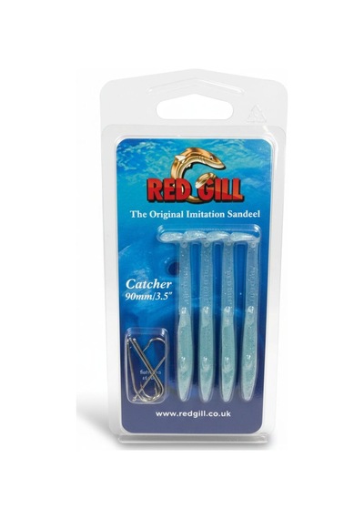 Red Gill Original 9cm Silikon Yem - Ice Fleck
