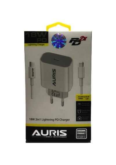 Auris Apple Uyumlu iPhone 8 10 11 12 Pro Max Usb C Hızlı Şarj Aleti Cihazı Kablo 18W