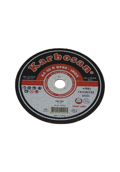 İnox Metal Kesici Disk 180mmx1.9x22