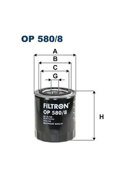 Fıltron Op5808 Yag Filtresi 045416136 1000000368 1959757c1
