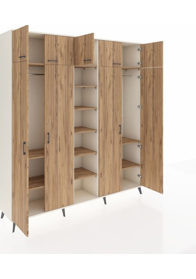 Hyperion Dolap 12 Raflı 9 Kapaklı 2 Askılı 220x44x243 Aytaşı-çam/çam Atlas Çam/atlas Çam Hyperion Dolap 12 Raflı 9 Kapaklı 2 Askılı 220x44x243 Aytaşı-çam/çam Atlas Çam/atlas Çam