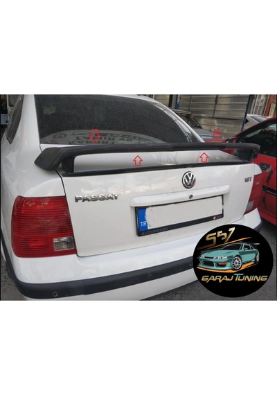 Volkswagen Passat B5-b5.5 Bagaj Spoyler Fiberglass Boyasız