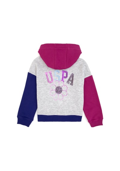 U.s. Polo Assn. Kız Çocuk Fuşya Sweatshirt 50317905-vr023 Fusya