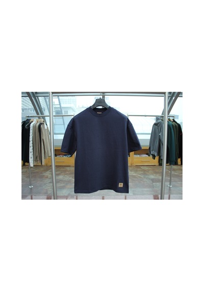 Wild Wood Garment Wild Wood "keep Going" Grafik Baskılı Premium Oversize T-shirt Lacivert