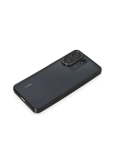 Xiaomi Redmi 13c Kılıf Razer Lensli Silikon - Siyah