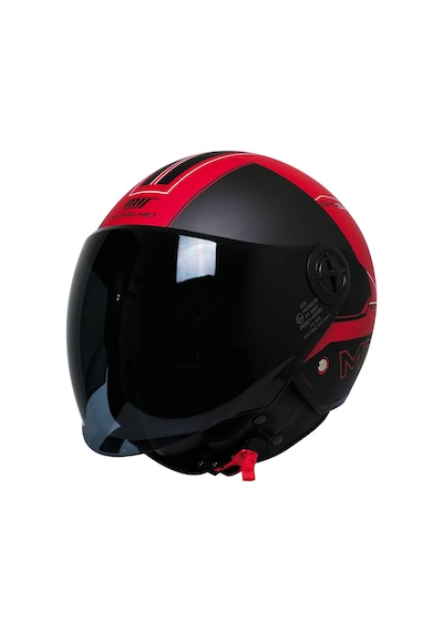 Mts Prohelmet 101 Design Red Kırmızı-siyah