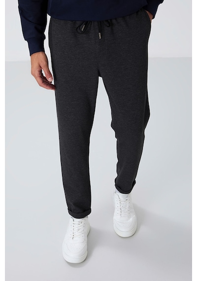 TOMMYLIFE Antrasit Melanj Yüzeyi Dokulu Standart Fit Erkek Eşofman Alt - 82154 Antrasit - Melanj TOMMYLIFE Antrasit Melanj Yüzeyi Dokulu Standart Fit Erkek Eşofman Alt - 82154 Antrasit - Melanj