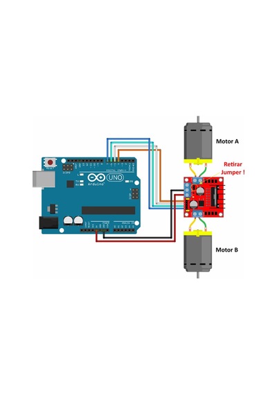 L298n Dual Motor Sürücü Modül