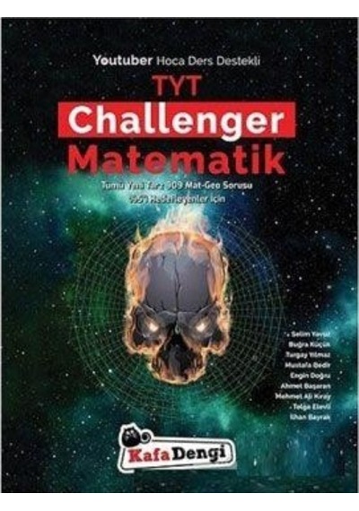 Kafadengi Yayınları Tyt Challenger Matematik Soru Bankası Yeni 20 N11.34231