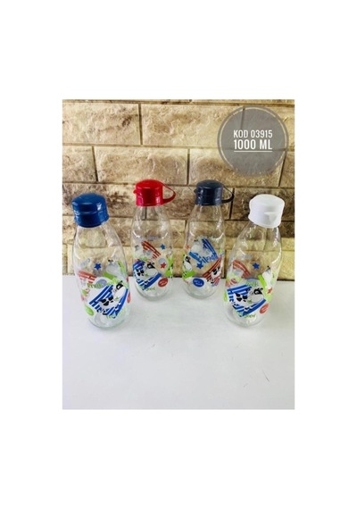 Titiz Süt Su Şişesi Moo Bottle 1 Litre Şişe Temizleme Fırçası