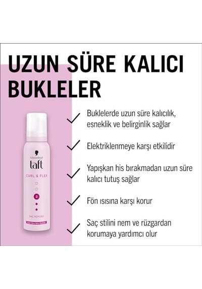 Curl & Saç Köpüğü 150 Ml