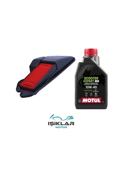 Honda Spacy Alpha Motul Yağ Ve Hava Filtre Bakım Seti Bs0036