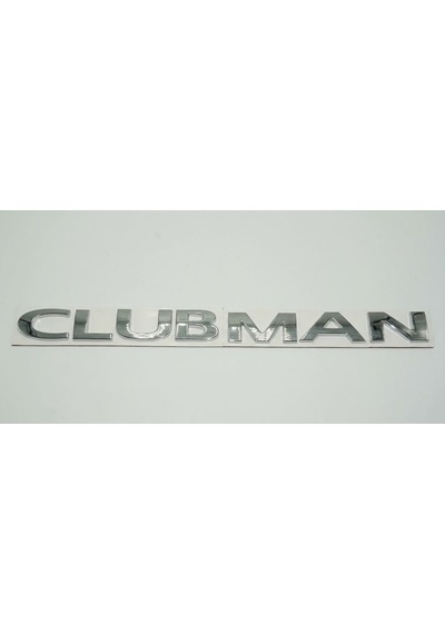 Mını Clubman Yazı Krom