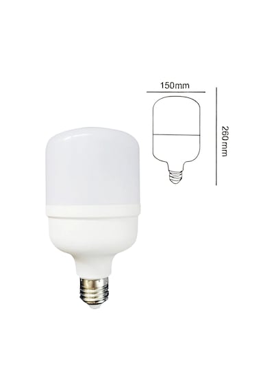 K2 Kes134 Torch Led Ampul Beyaz Işık 60w