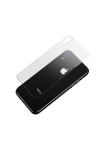Apple Uyumlu   iPhone Xr 6.1 Arka Kırılmaz Tempered Cam Koruyucu Şeffaf (302274810)