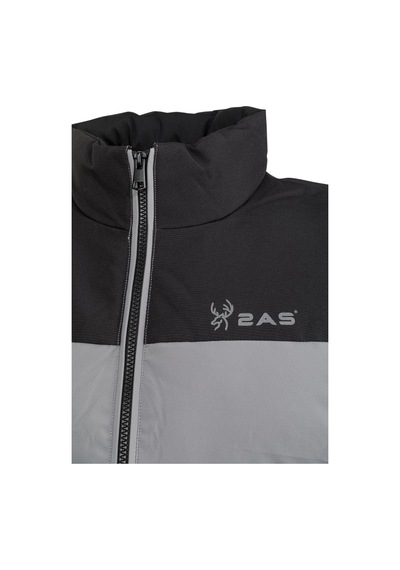 2as Archer Erkek Down Vest Ceket Gri/siyah 001