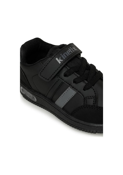 Kinetix Malıbu Pu Boy 3pr Siyah K Grı Patik Erkek Çocuk Sneaker Ayakkabı Siyah