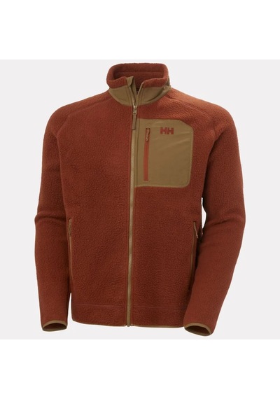 Helly Hansen Panorama Pile Block Jacket Erkek Polar Hha.49460.hha.301 Kahverengi