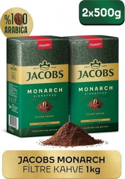 Jacobs Monarch Filtre Kahve 500 Gr X 2 Adet PKT.JACOBS.017 Filtre