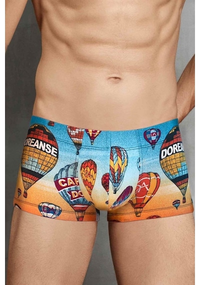 Doreanse Erkek Modal Çok Renkli Baskılı Torbalı Mini Paça Boxer (543079453)