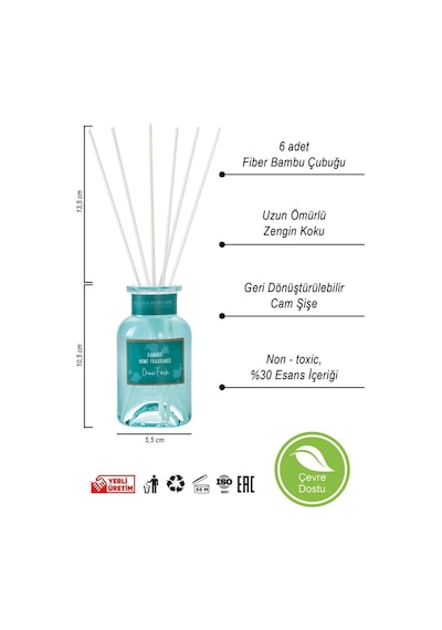 Okyanus Ferahlığı Bambu Çubuklu Oda Kokusu 150 Ml Fresh