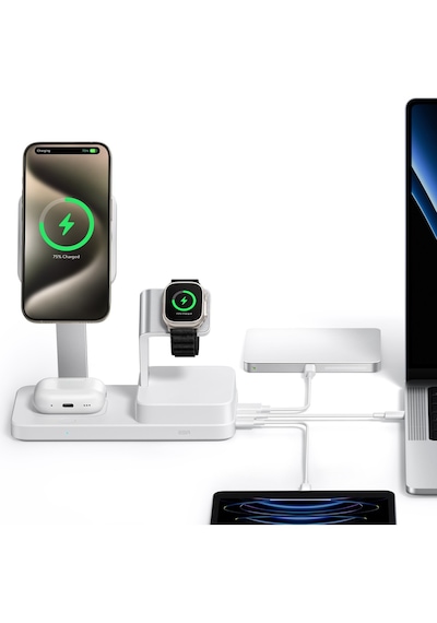 Esr 100w 6 In 1 Şarj Standı Magsafe Ve Cryoboost - Beyaz