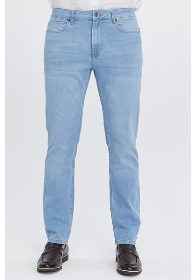 Regular Fit Jean Martin Yüksek Bel Standart Kesim Esnek Kot Pantolon C336 001