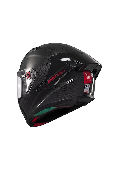 Mt KRE+ S Solid Carbon Solid Kask Siyah
